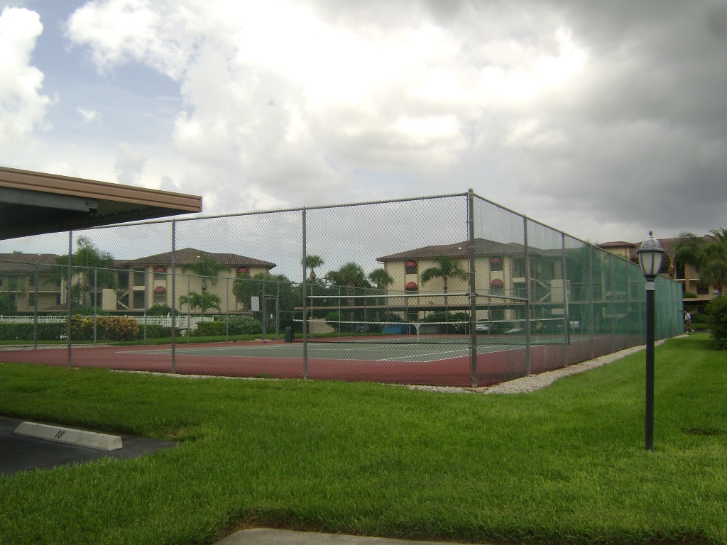 Tennis courts at Countryside in Naples, Florida.
